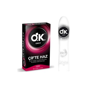 Okey Prezervatif Ve Kayganlaştırıcı Set