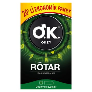 Okey Rötar 20'li Prezervatif