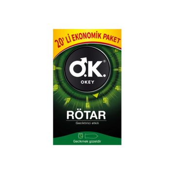 Okey Rötar 20'li Prezervatif