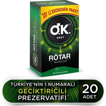 Okey Rötar 20'li Prezervatif