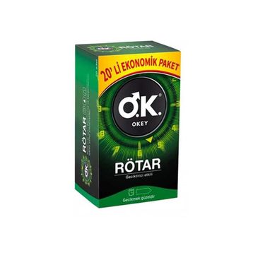 Okey Rötar 20'li Prezervatif