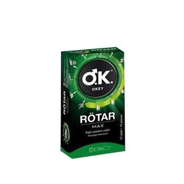 Okey Rötar Max 10'lu Prezervatif