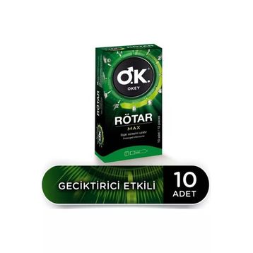 Okey Rötar Max 10'lu Prezervatif