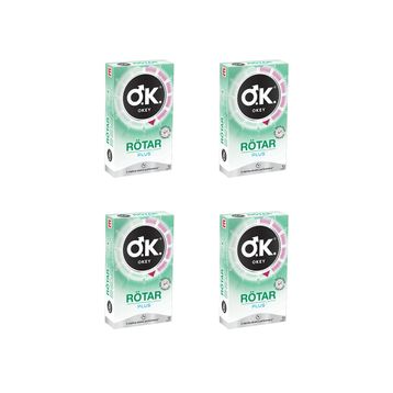 Okey Rötar Plus 4x10'lu Prezervatif