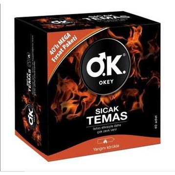 Okey Sıcak Temas 40'lı Prezervatif