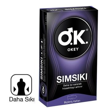 Okey Sımsıkı 10 Adet Prezervatif