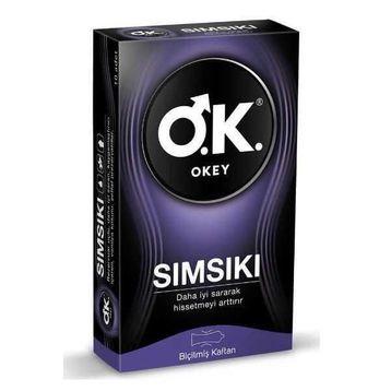 Okey Sımsıkı 10 Adet Prezervatif