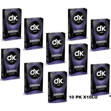 Okey Sımsıkı 10x10 Adet Prezervatif