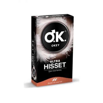 Okey Ultra Hisset 10'lu 10 Adet Prezervatif