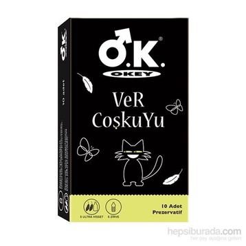 Okey Ver Coşkuyu 10'lu Prezervatif