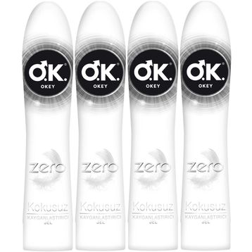 Okey Zero 4x100 ml Kayganlaştırıcı Jel