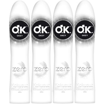 Okey Zero 4x100 ml Kayganlaştırıcı Jel