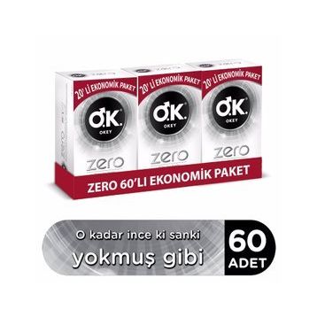 Okey Zero 60'lı Prezervatif