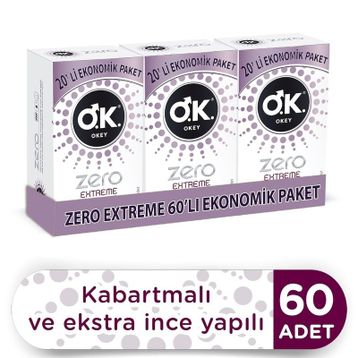 Okey Zero 60'lı Prezervatif