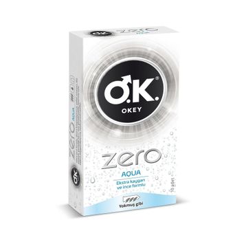 Okey Zero Aqua 2x10 Adet Prezervatif