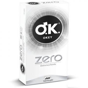 Okey Zero Extra İnce Formlu 10 Adet Prezervatif