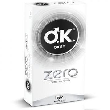 Okey Zero Extra İnce Formlu 10 Adet Prezervatif