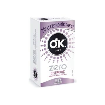 Okey Zero Extreme 20 Adet Prezervatif