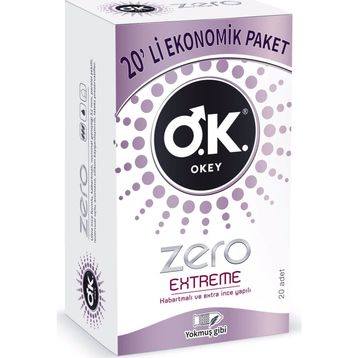 Okey Zero Extreme 20 Adet Prezervatif