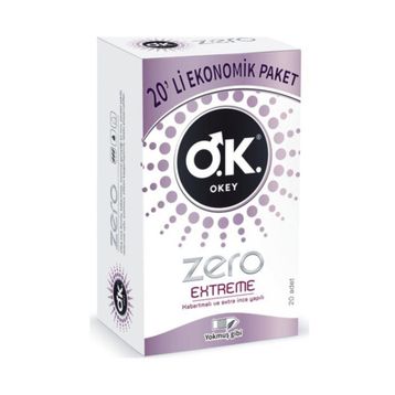 Okey Zero Extreme 20 Adet Prezervatif