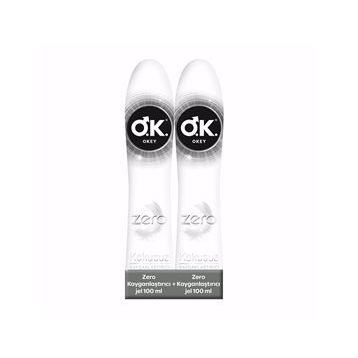 Okey Zero Kokusuz 2x100 ml Kayganlaştırıcı Jel