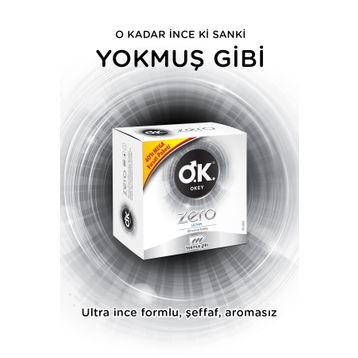 Okey Zero Ultra 40'lı Prezervatif