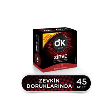 Okey Zirve 45'li Lateks Prezervatif