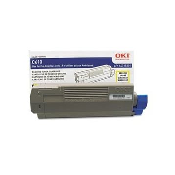 Oki 44315301 C610 Sarı Orjinal Toner