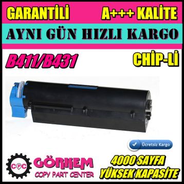 Oki B431 MB471/MB471W Uyumlu Muadil Toner