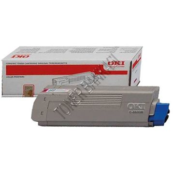 OKI C-8600M Kırmızı Muadil Toner