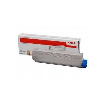 Oki C-9655 43837133 22 Bin Kopya Sarı Toner