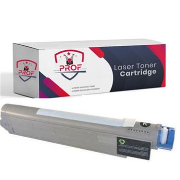 OKI C-9655K Siyah Muadil Toner