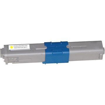 Oki C110 Muadil Siyah Toner