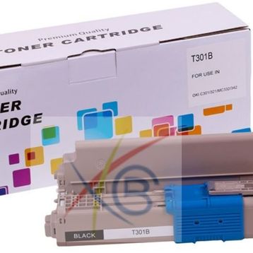 Oki C301-44973541 Sarı Muadil Toner