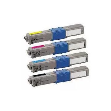 Oki C301 A+Plus 1 Takım 4 Renk Muadil Toner