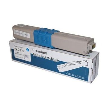 Oki C301 - C321DN - MC332DN - MC342DN Mavi Muadil Toner