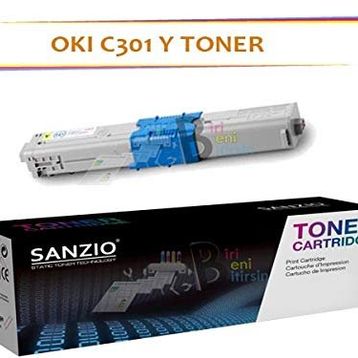 Oki C301 C321DN MC332DN MC342DN Sarı Muadil Toner