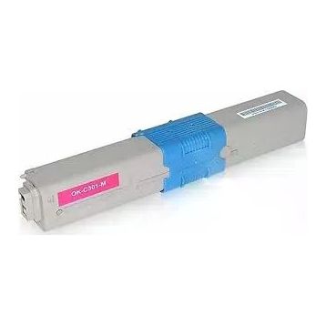Oki C301 Kırmızı Muadil Toner