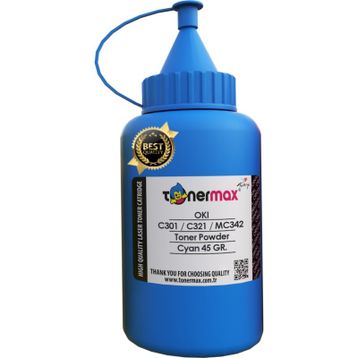 Oki C301 MC332CDN Orijinal Mavi Toner