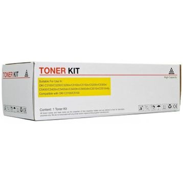 Oki C3100-42804574 Sarı Muadil Toner