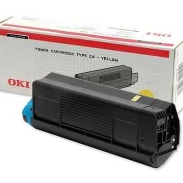 Oki C3100-42804574 Sarı Orjinal Toner
