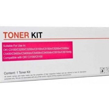 Oki C3100-42804575 Kırmızı Muadil Toner