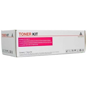 Oki C3100-42804575 Kırmızı Muadil Toner