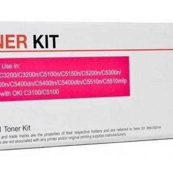Oki C3100-42804575 Kırmızı Muadil Toner