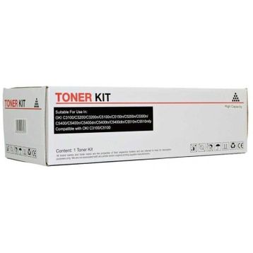 Oki C3100-42804577 Siyah Muadil Toner