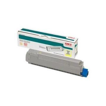Oki C310DN Sarı Orjinal Yazıcı Toneri