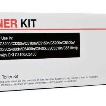 Oki C3200 (42804581) Siyah Muadil Toner
