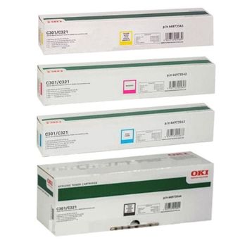 Oki C321 Muadil Toner Takım