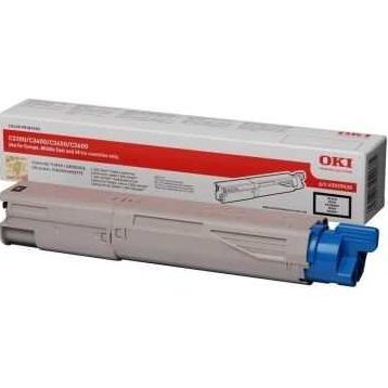 Oki C3300-43459444 Siyah Orjinal Toner