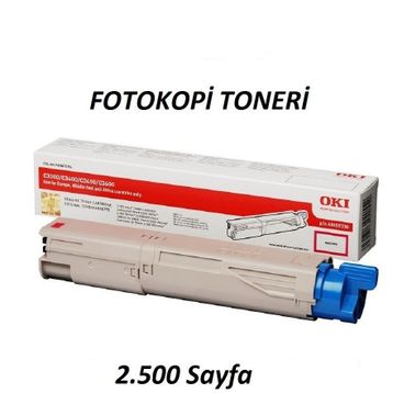 Oki C3300 / C3300N Orjinal Kırmızı Toneri